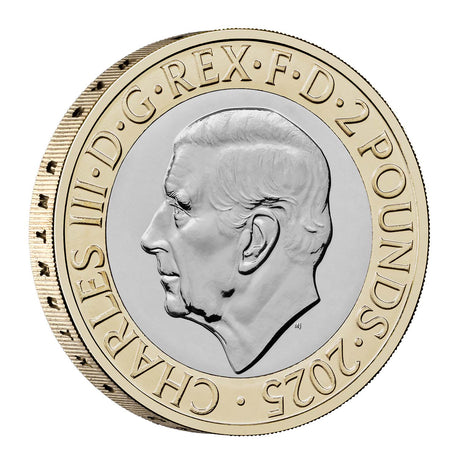 George Orwell 2025 £2 Bimetal Brilliant Uncirculated Coin