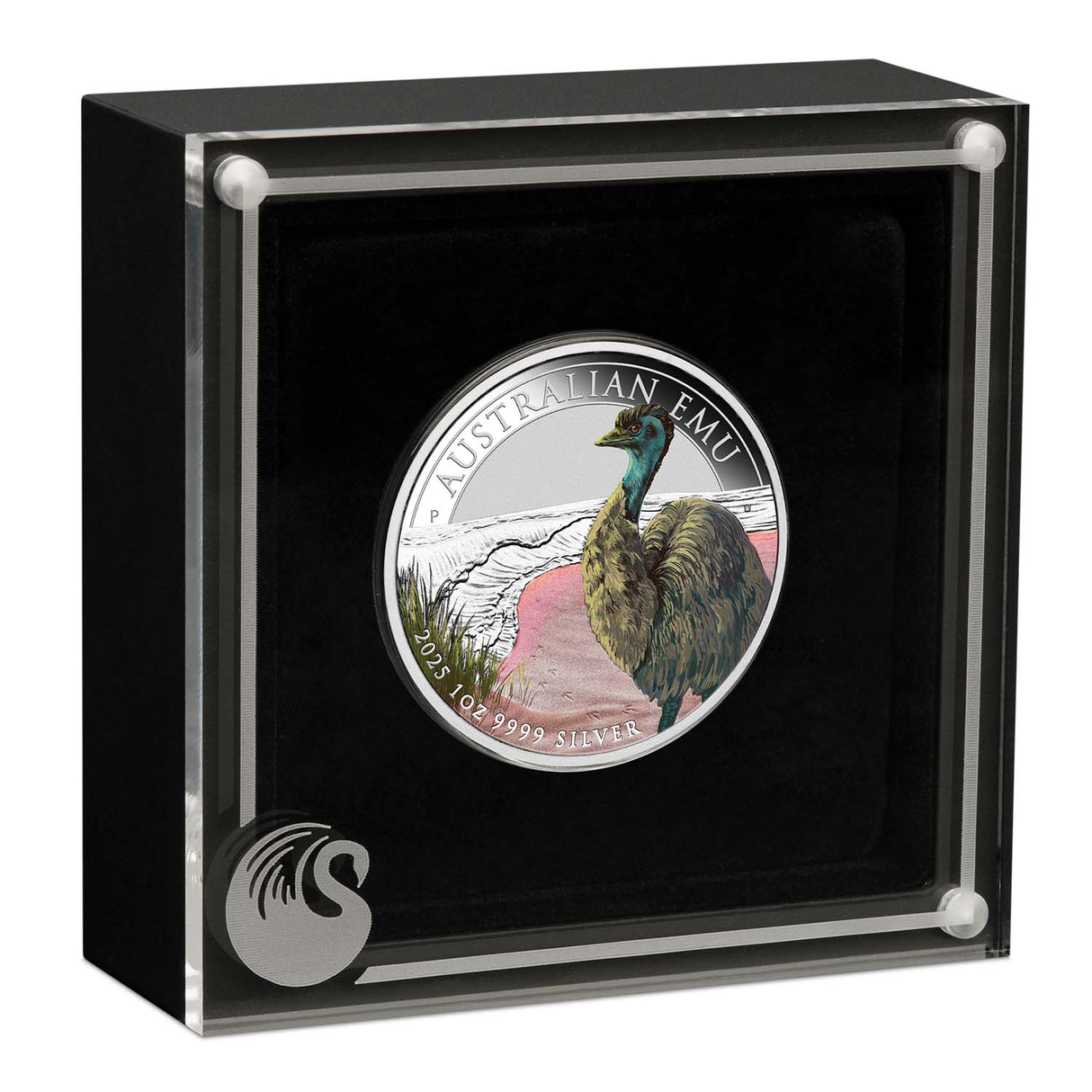 Australia Emu 2025 $1 Colour 1oz Silver Uncirculated Coin