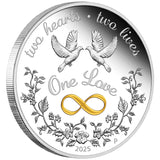 Australia One Love 2025 $1 1oz Silver Proof Coin