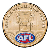 Australia AFL 2023 $1 Colour Aluminium-Bronze Uncirculated Coin