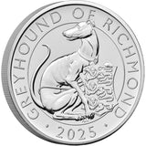 Great Britain Royal Tudor Beasts 2024 £5 Tudor Greyhound Cupro-Nickel Brilliant Uncirculated Coin