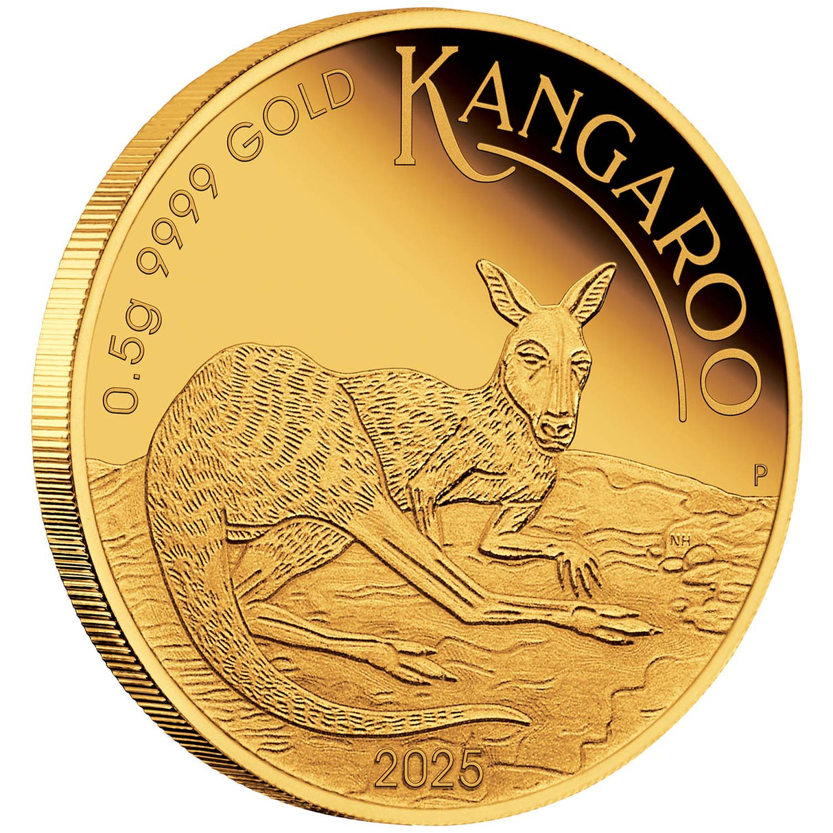 Australia Mini Roo 2025 $2 0.5g Gold Proof Coin