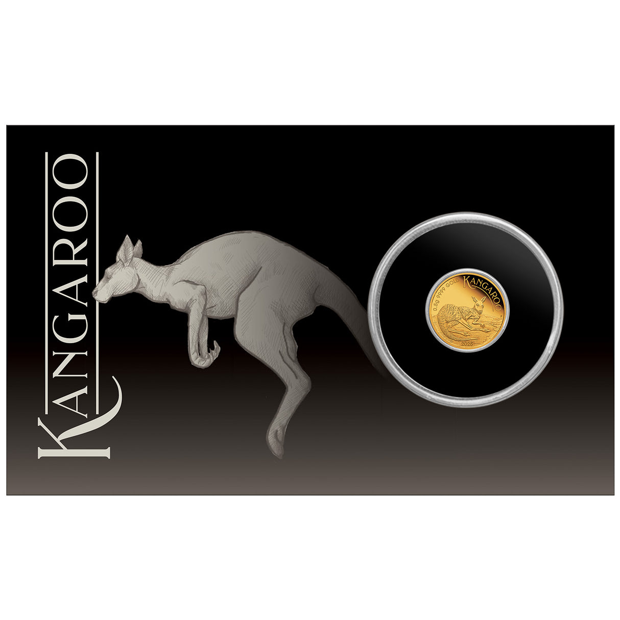 Australia Mini Roo 2025 $2 0.5g Gold Proof Coin