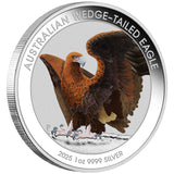 Australia Wedge-Tailed Eagle 2025 $1 Colour 1oz Silver Brilliant Uncirculated Coin