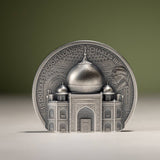 Taj Mahal 2025 $10 Ultra High Relief 2oz Silver Antique Coin