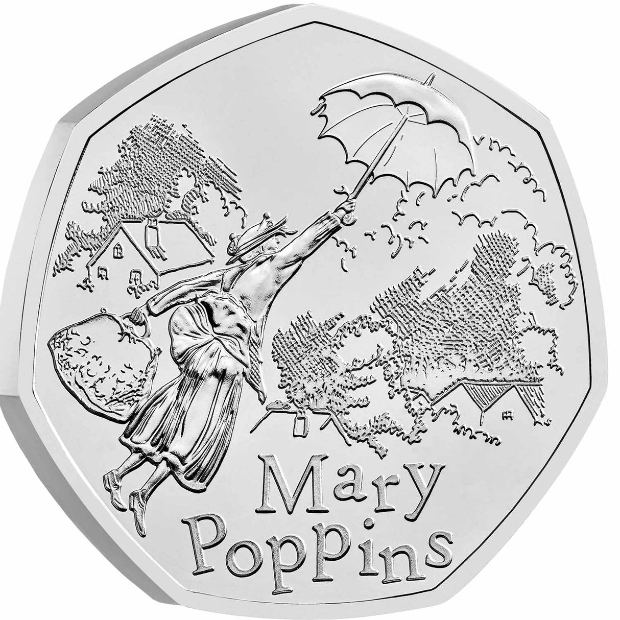 Great Britain Mary Poppins 2025 50p Cupro-Nickel Brilliant Uncirculated Coin