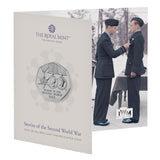 Great Britain Stories of the Second World War 2025 50p Cupro-Nickel Brilliant Uncirculated Coin