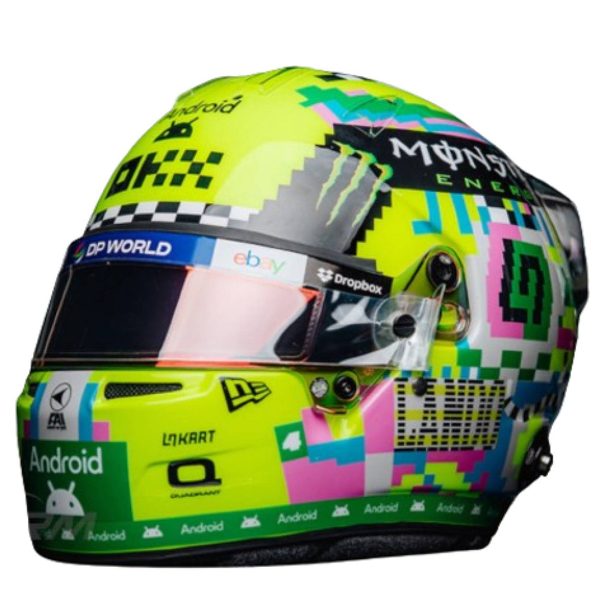 McLaren Formula 1 Team - Lando Norris - British GP 2024 - 1:5 Scale Resin Model Helmet