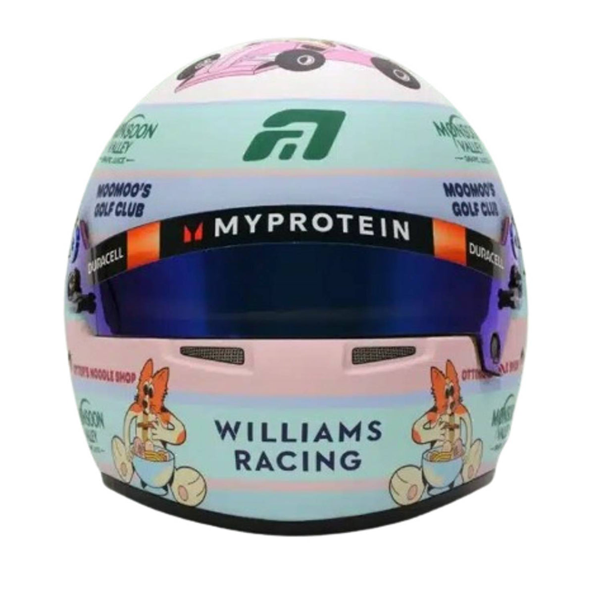 Williams Racing - Alexander Albon - British GP 2024 - 1:5 Scale Resin Model Helmet