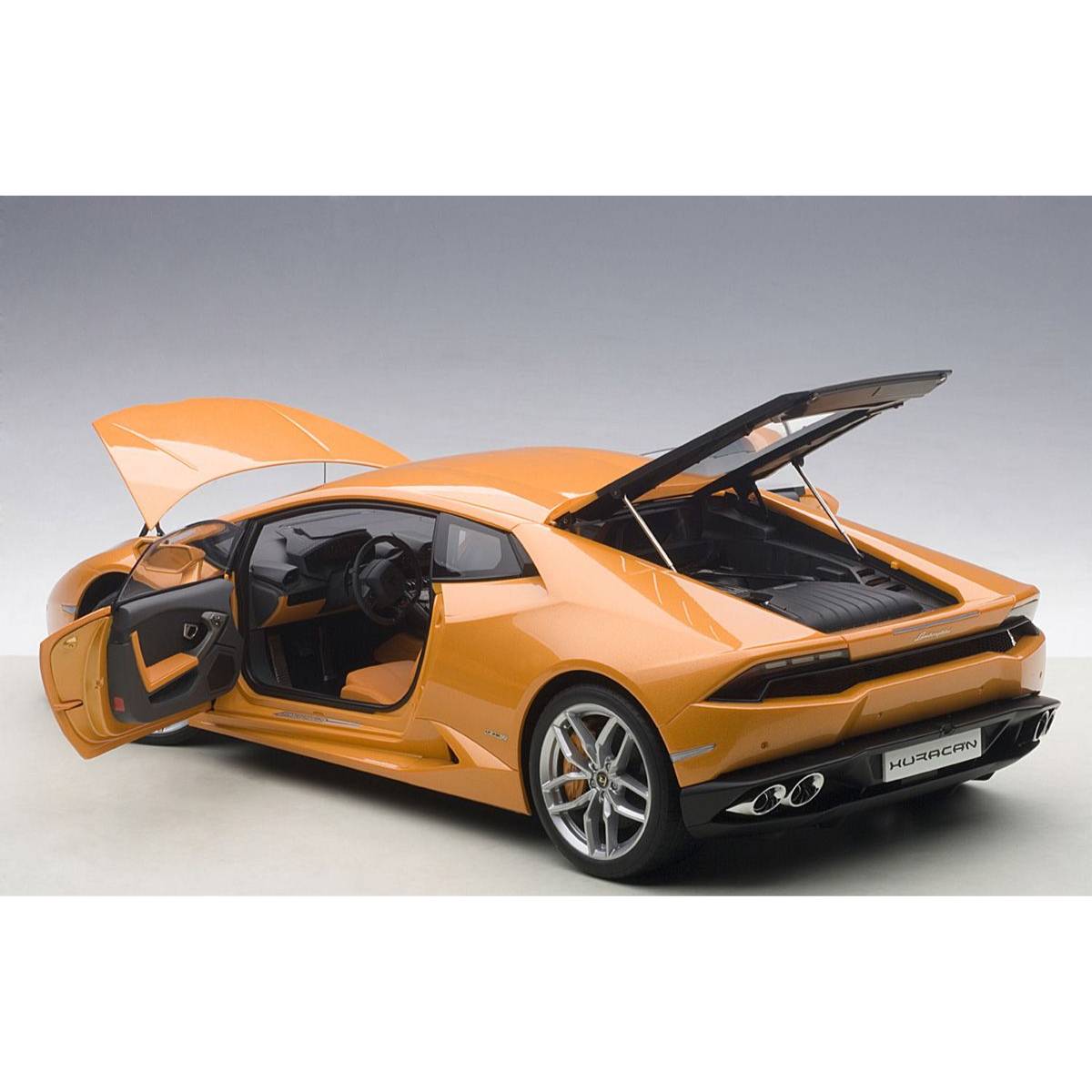 LAMBORGHINI HURACAN LP610-4 (ARANCIO BOREALIS 4-LAYER/PEARL METALLIC ORANGE) - 1:12 Scale Composite Model Car