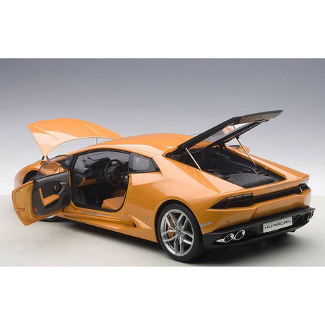 LAMBORGHINI HURACAN LP610-4 (ARANCIO BOREALIS 4-LAYER/PEARL METALLIC ORANGE) - 1:12 Scale Composite Model Car