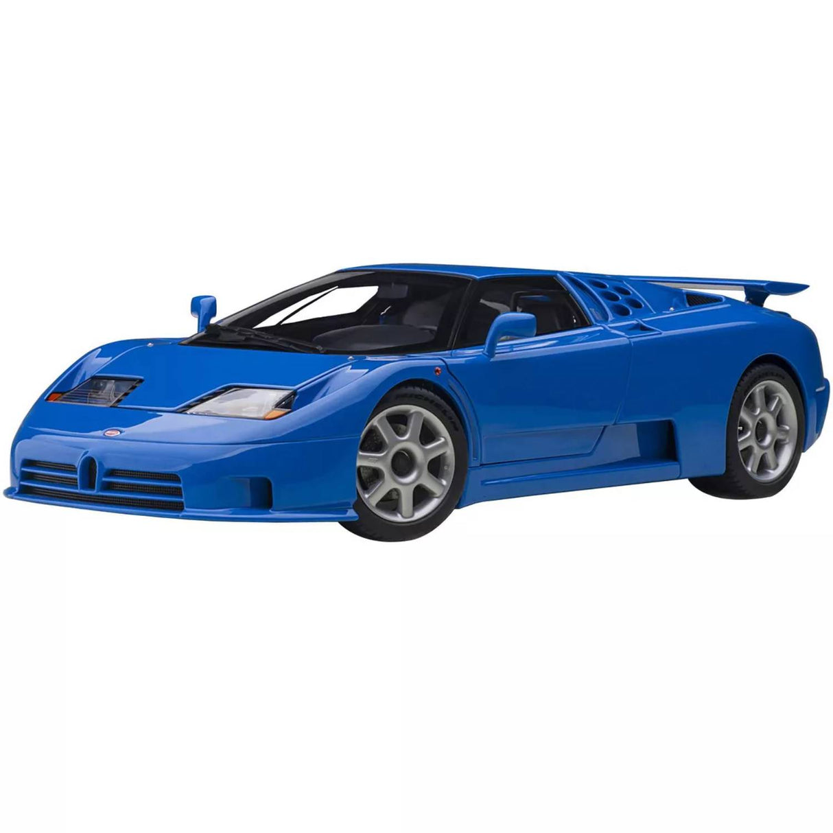 BUGATTI EB110 SS (FRENCH RACING BLUE) - 1:18 Scale Composite Model Car