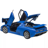 BUGATTI EB110 SS (FRENCH RACING BLUE) - 1:18 Scale Composite Model Car