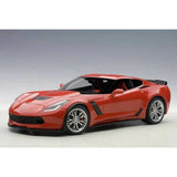 CHEVROLET CORVETTE C7 Z06 (TORCH RED) - 1:18 Scale Composite Model Car