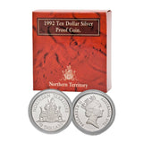 Australia Northern Territory 1992 $10 Silver Proof Coin