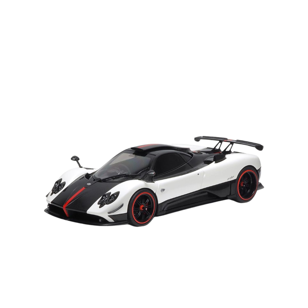 PAGANI ZONDA CINQUE COUPE - 2009 - RHD - BIANCO BENNY - 1:18 Scale Resin Model Car