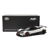 PAGANI ZONDA CINQUE COUPE - 2009 - RHD - BIANCO BENNY - 1:18 Scale Resin Model Car