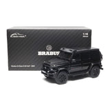 BRABUS G-CLASS G 63 4x4 - 2023 - BLACK METALLIC (OBSIDIAN BLACK) - 1:18 Scale Resin Model Car