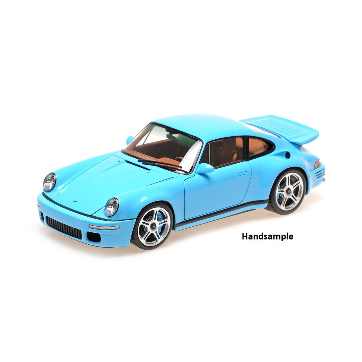 RUF CTR ANNIVERSARY - 2017 - BAVARIAN SKY BLUE - 1:18 Scale Diecast Model Car