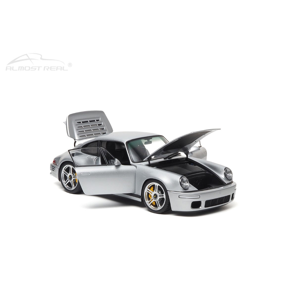 RUF CTR ANNIVERSARY - 2017 - GT SILVER - 1:18 Scale Diecast Model Car