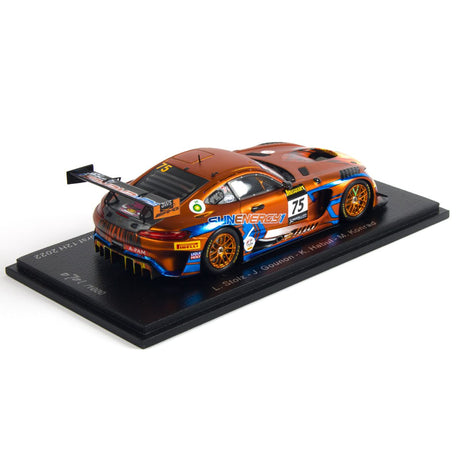 Mercedes-AMG GT3 No.75 SunEnergy 1 Racing - Winner Bathurst 12H 2022 - L. Stolz - J. Gounon - K. Habul - M. Konrad.  Limited 1000 - 1:43 Scale Resin Model Car