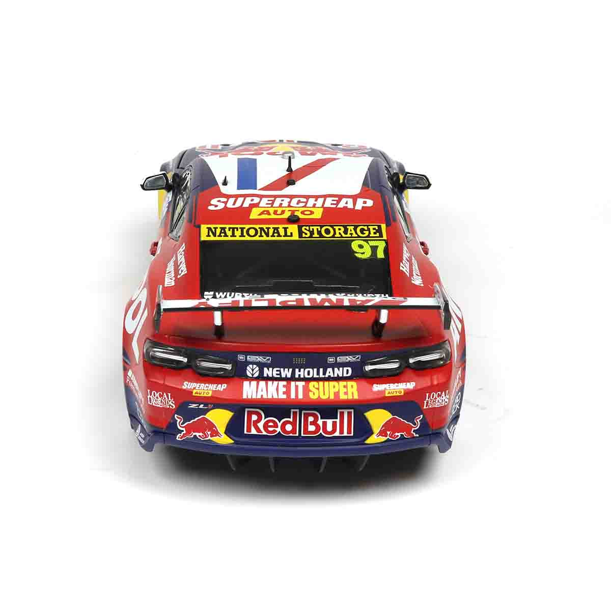 CHEVROLET CAMARO GEN3 ZL1 - RED BULL RACING - VAN GISBERGEN  #97 - Thrifty Newcastle 500 - Race 2 WINNER - 1:18 Scale Diecast Model Car