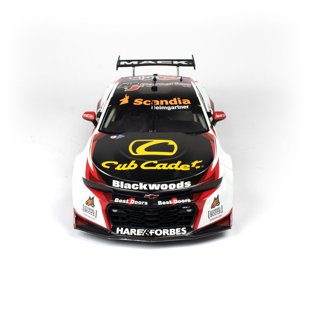 CHEVROLET CAMARO GEN3 ZL1 - BJR - HEIMGARTNER #8 - NED Whisky Tasmania Supersprint - Race 10 RUNNER-UP - 100 ROUND STARTS - 1:43 Scale Diecast Model Car