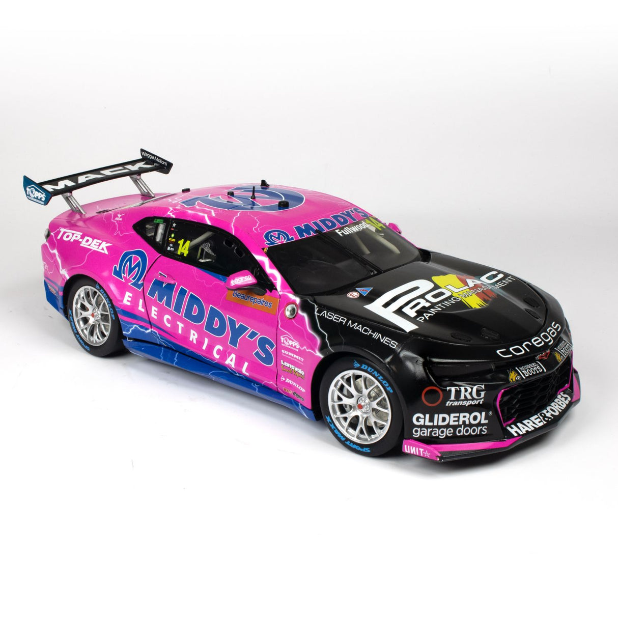 CHEVROLET CAMARO GEN3 ZL1 - BJR - FULLWOOD #14 - 2023 Beaurepaires Melbourne 400 - Race 4 - 1:18 Scale Diecast Model Car