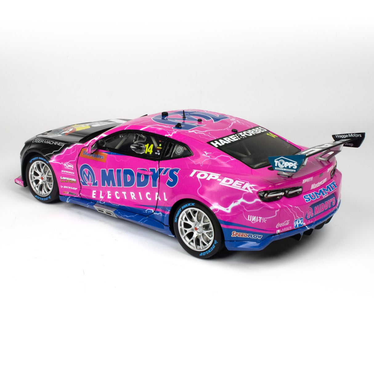 CHEVROLET CAMARO GEN3 ZL1 - BJR - FULLWOOD #14 - 2023 Beaurepaires Melbourne 400 - Race 4 - 1:18 Scale Diecast Model Car