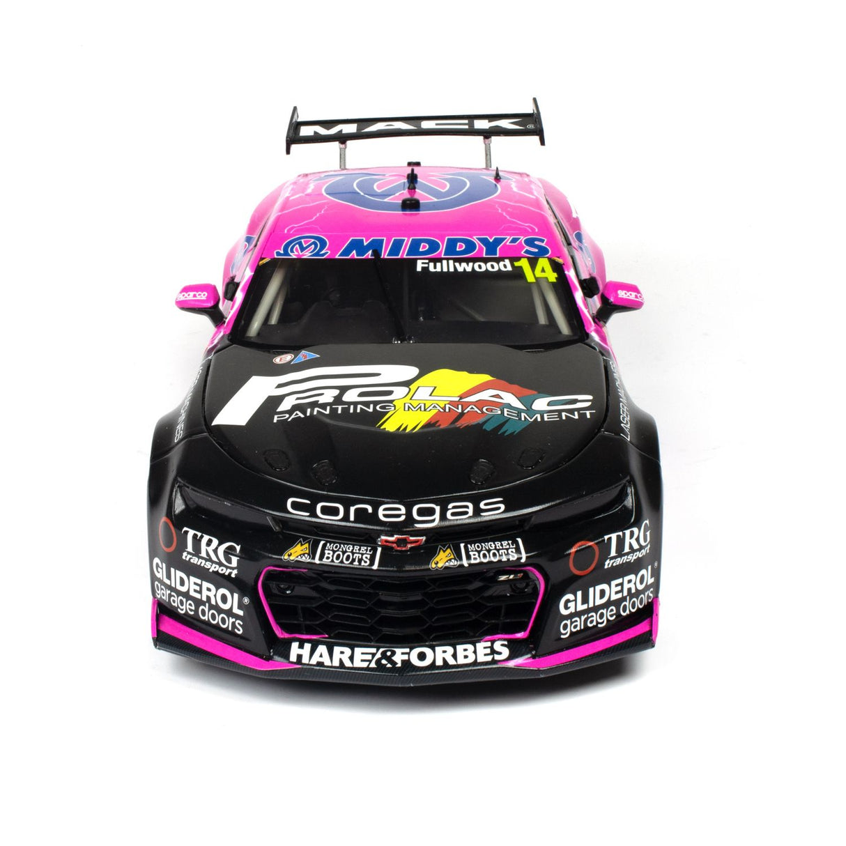 CHEVROLET CAMARO GEN3 ZL1 - BJR - FULLWOOD #14 - 2023 Beaurepaires Melbourne 400 - Race 4 - 1:18 Scale Diecast Model Car