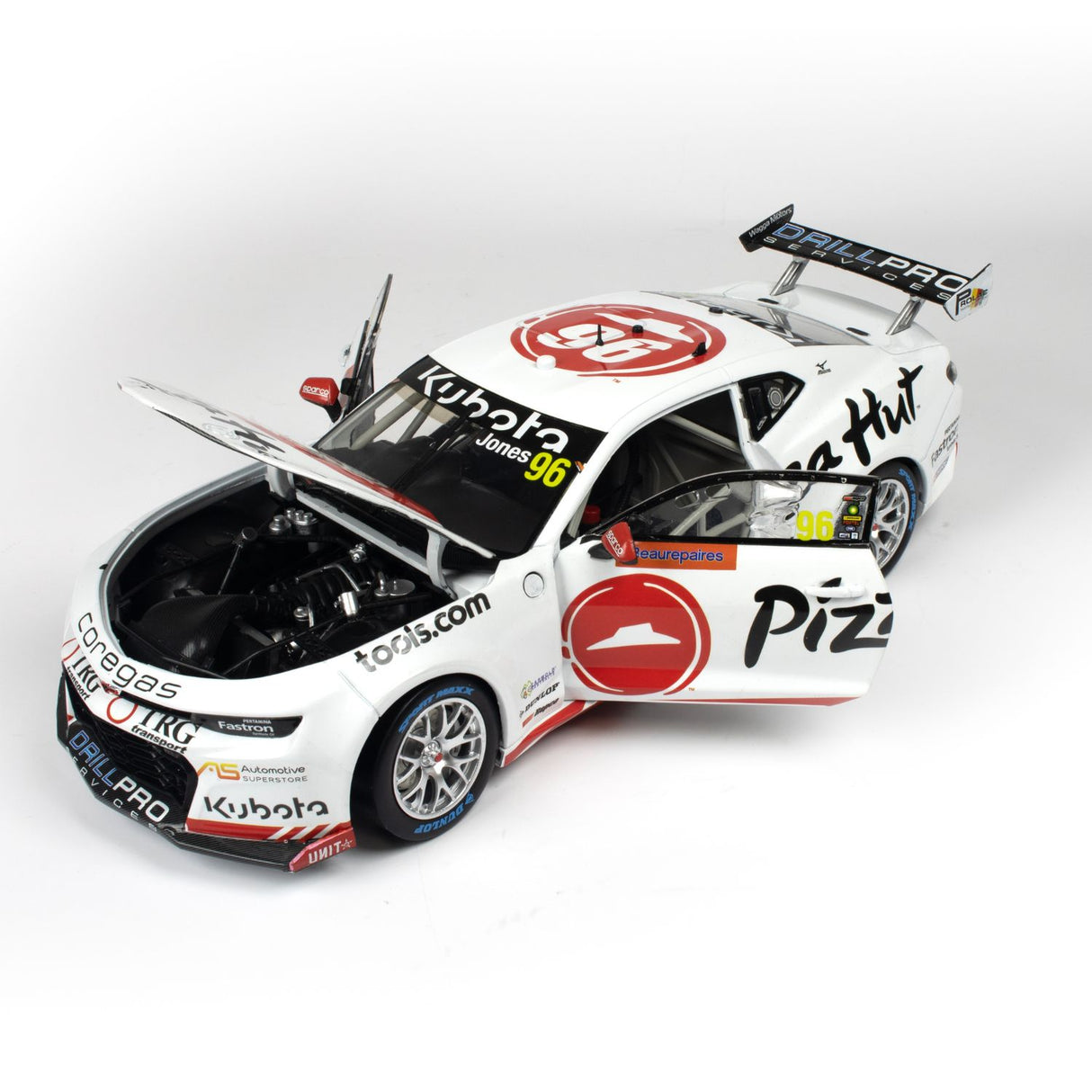 CHEVROLET CAMARO GEN3 ZL1 - BJR - JONES #96 - Beaurepaires Melbourne 400 - Race 3 - 1:18 Scale Diecast Model Car