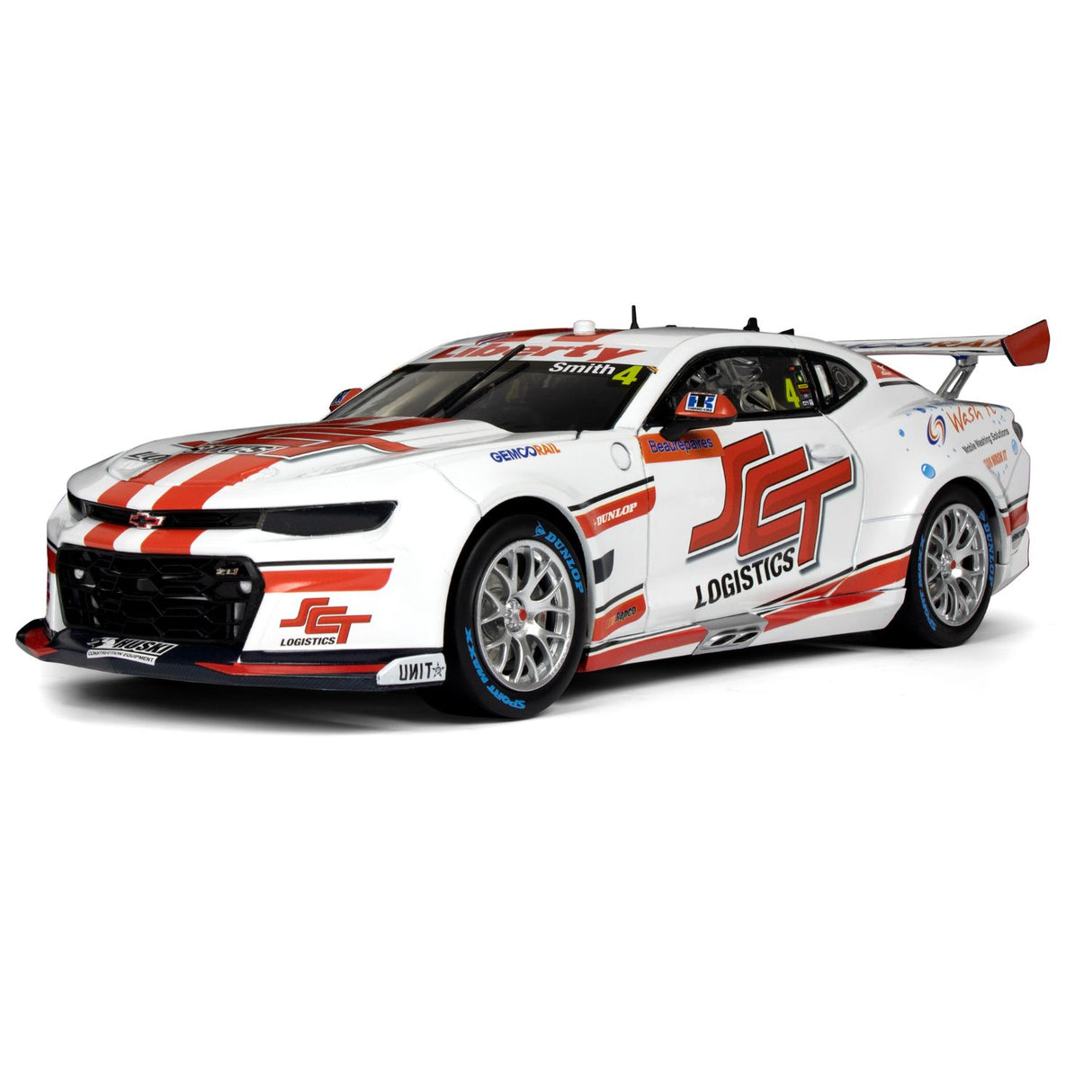 CHEVROLET CAMARO GEN3 ZL1 - BJR - SMITH #4 - 2023 Beaurepaires Melbourne 400 - Race 4 - 1:18 Scale Diecast Model Car