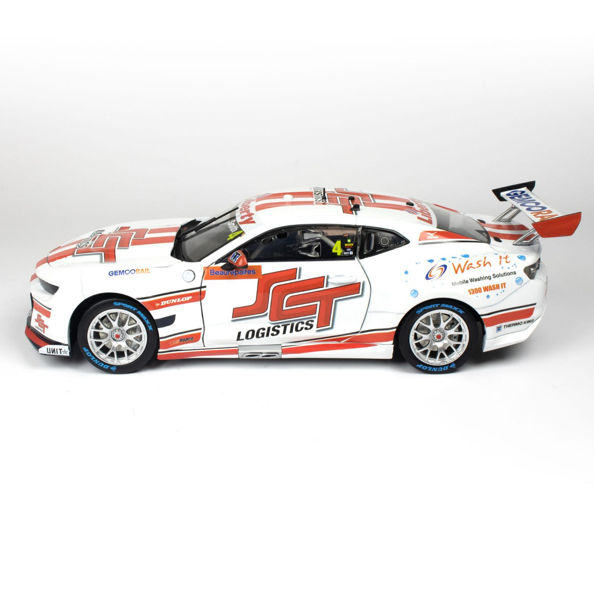 CHEVROLET CAMARO GEN3 ZL1 - BJR - SMITH #4 - 2023 Beaurepaires Melbourne 400 - Race 4 - 1:18 Scale Diecast Model Car