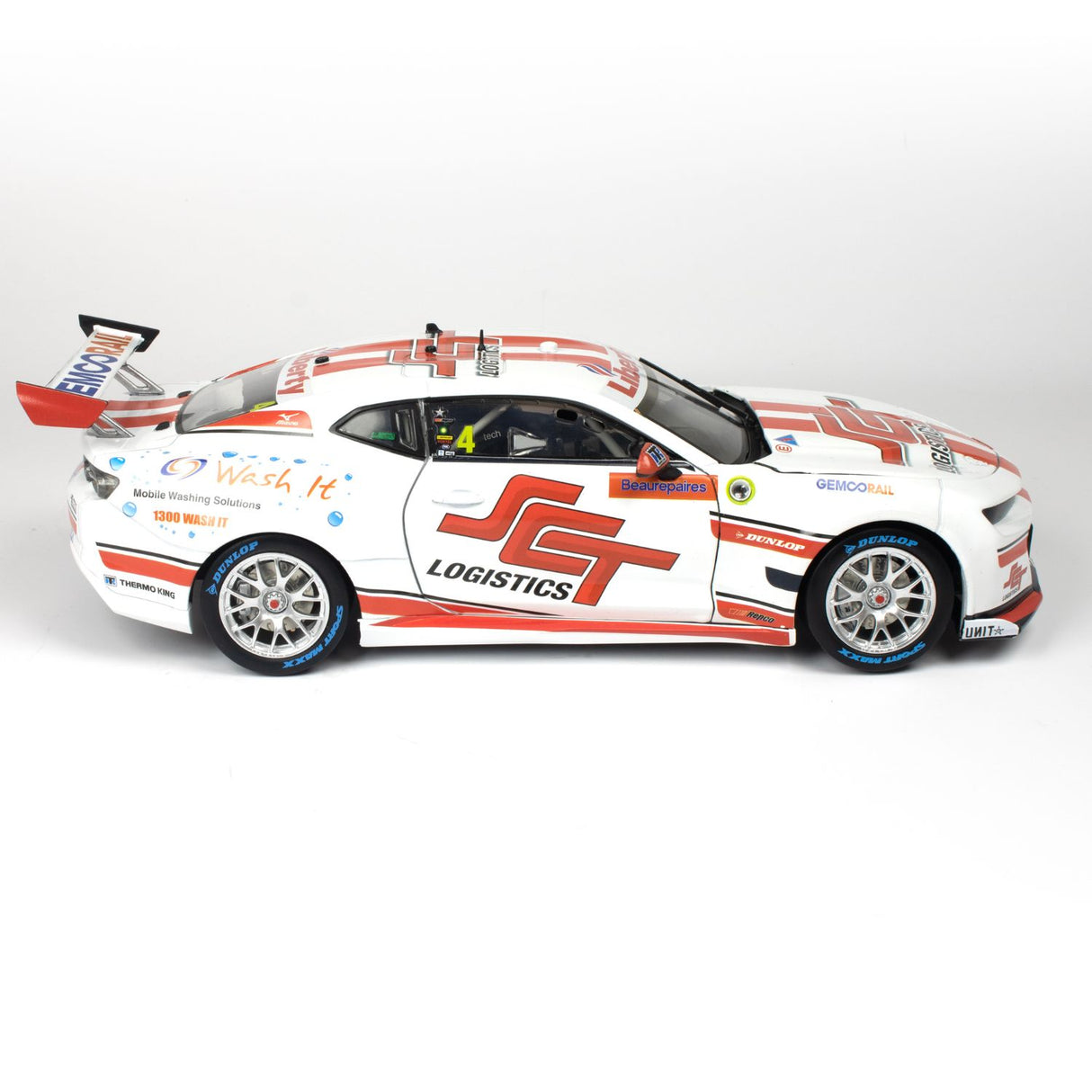 CHEVROLET CAMARO GEN3 ZL1 - BJR - SMITH #4 - 2023 Beaurepaires Melbourne 400 - Race 4 - 1:18 Scale Diecast Model Car