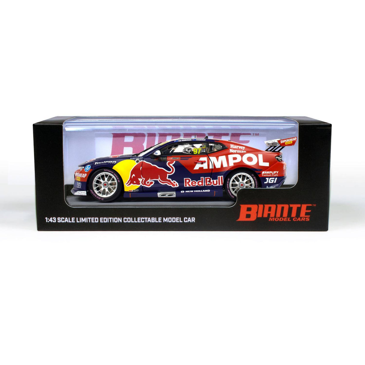 CHEVROLET CAMARO - RED BULL AMPOL RACING - VAN GISBERGEN/STANAWAY #97 - 2023 Bathurst 1000 WINNER - 1:43 Scale Diecast Model Car