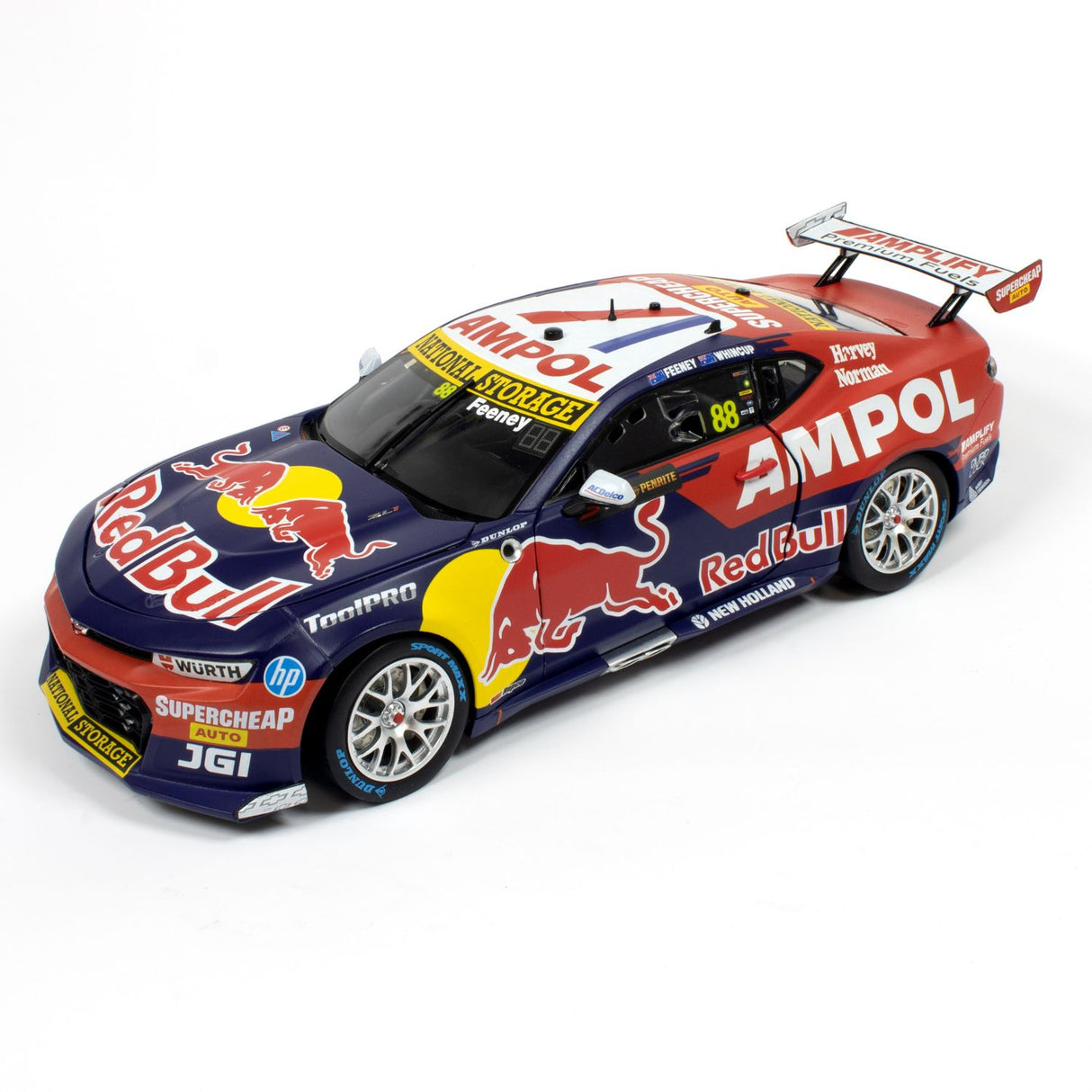 CHEVROLET CAMARO - RED BULL AMPOL RACING - FEENEY / WHINCUP #88 - 2023 Sandown 500 WINNER - 1:18 Scale Diecast Model Car