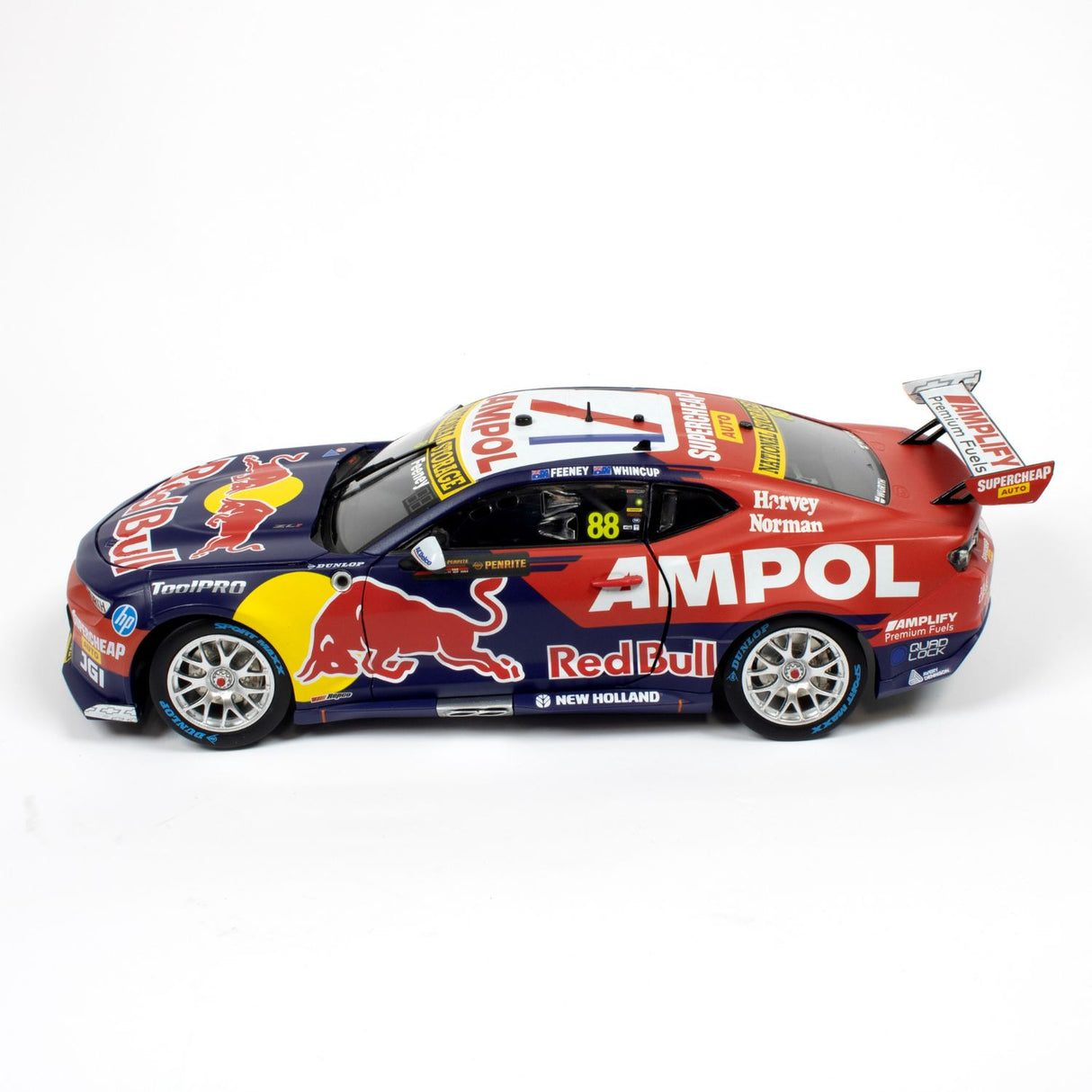 CHEVROLET CAMARO - RED BULL AMPOL RACING - FEENEY / WHINCUP #88 - 2023 Sandown 500 WINNER - 1:18 Scale Diecast Model Car