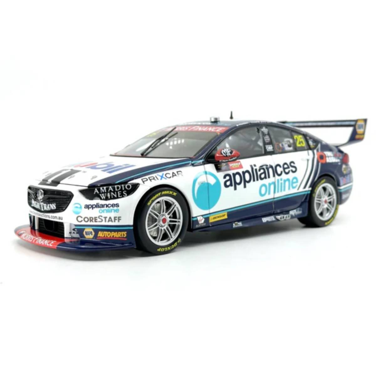 Holden ZB Commodore - Mobil 1 Appliances Online Racing - #25, C.Mostert / W.Luff - 3rd place, Race 31, 2020 Supercheap Auto Bathurst 1000 - 1:18 Scale Diecast Model Car