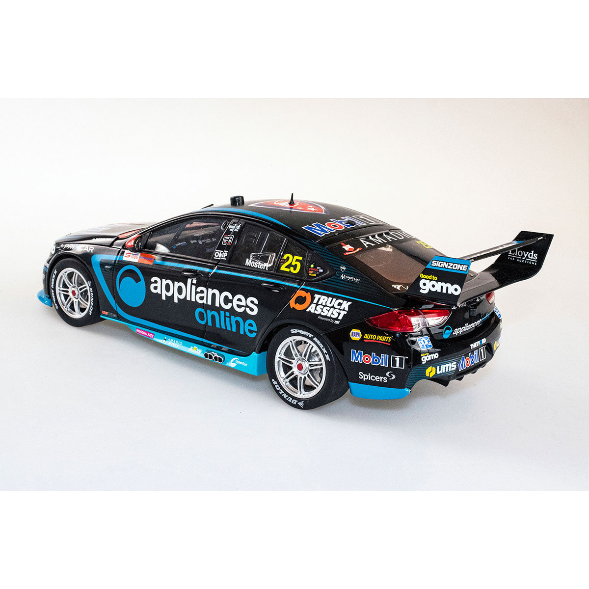 Holden ZB Commodore - #25 Chaz Mostert - Mobil 1 Appliances Online Racing - Winner, Race 8, 2021 Beaurepaires Tasmania Supersprint - 1:43 Model Car