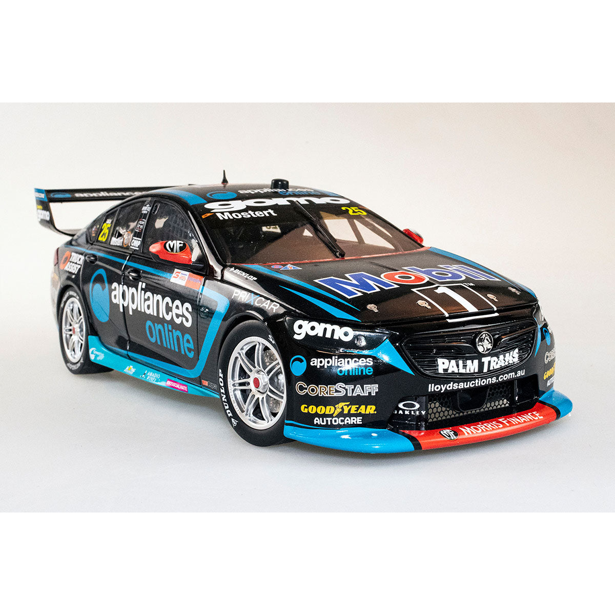 Holden ZB Commodore - #25 Chaz Mostert - Mobil 1 Appliances Online Racing - Winner, Race 8, 2021 Beaurepaires Tasmania Supersprint - 1:43 Model Car