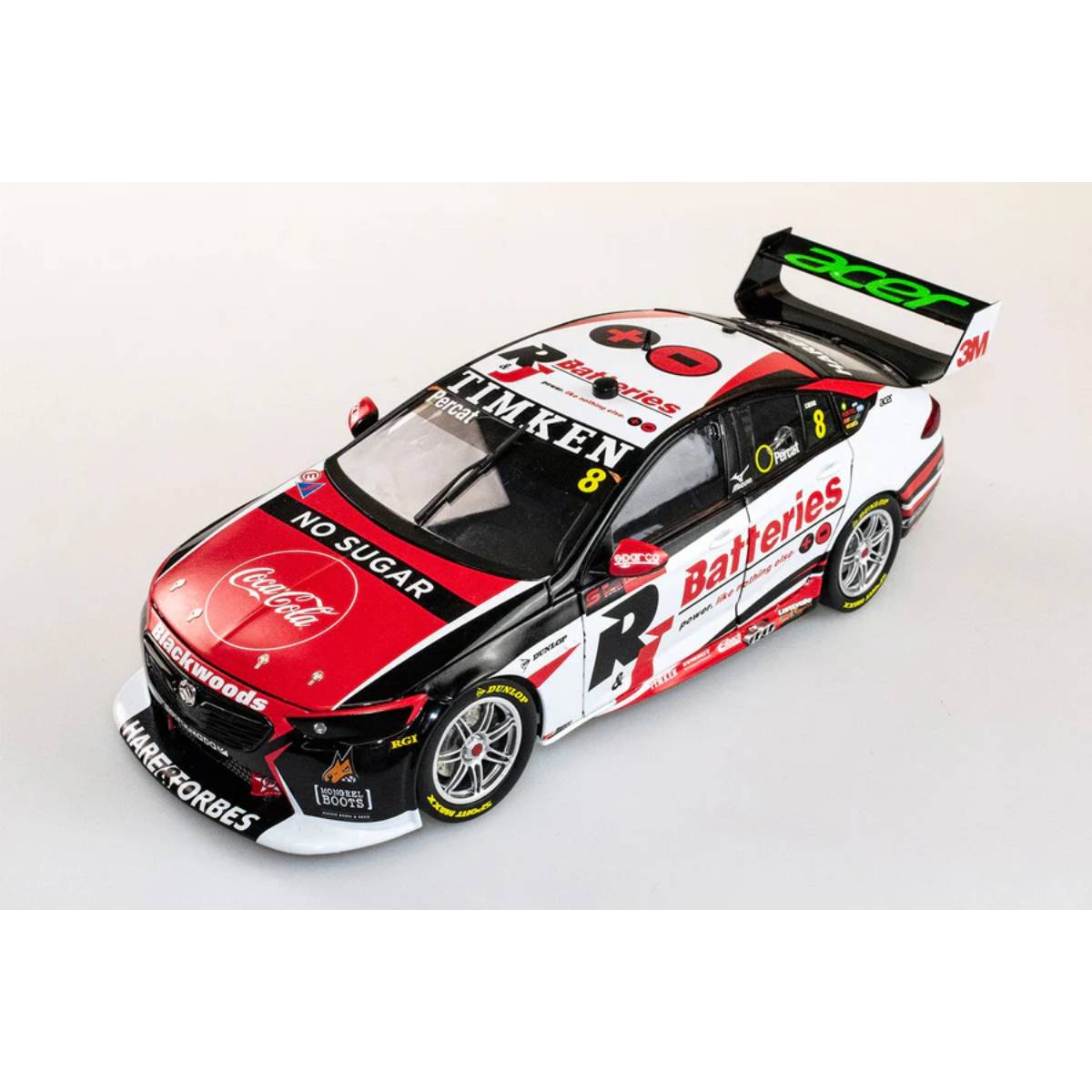 Holden ZB Commodore - #8 Nick Percat - Brad Jones Racing - Race 1, 2021 Repco Mt Panorama 500 - 1:43 Model Car