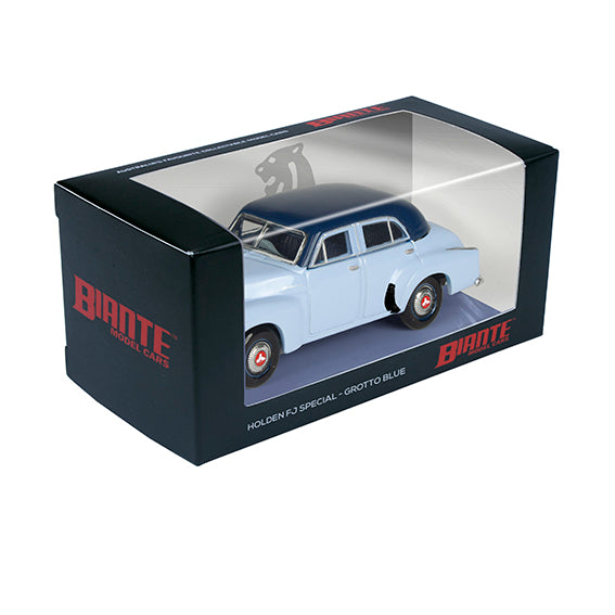 HOLDEN FJ-225 SPECIAL SEDAN - GROTTO BLUE o/BRETON BLUE - 1:64 Scale Diecast Model Car