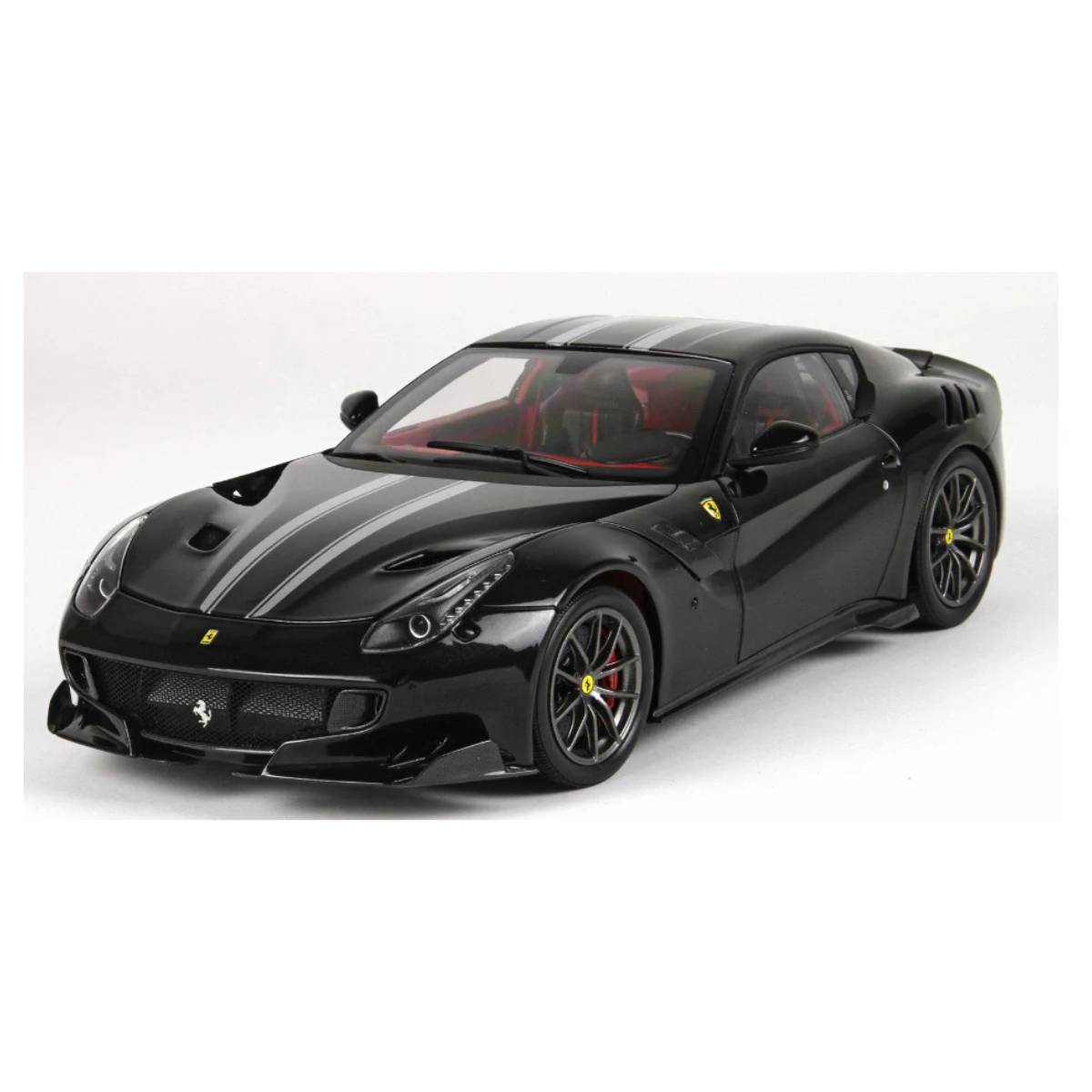 Ferrari F12 TDF New Black Daytona 508 - 1:18 Scale Diecast Model Car