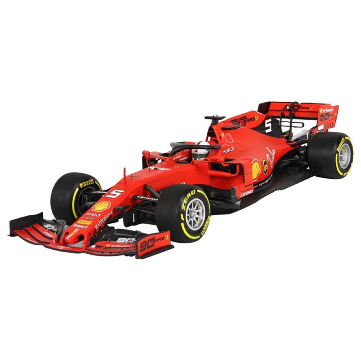 Ferrari SF90 - Scuderia Ferrari (2019) 1:18 - Belgian GP - S. Vettel - 1:18 Scale Diecast Model Car