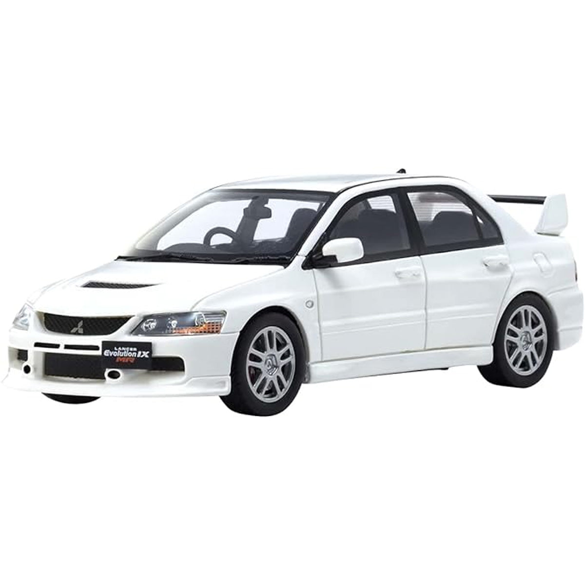 Mitsubishi Lancer Evolution IX MR White - 1:43 Scale Resin Model Car