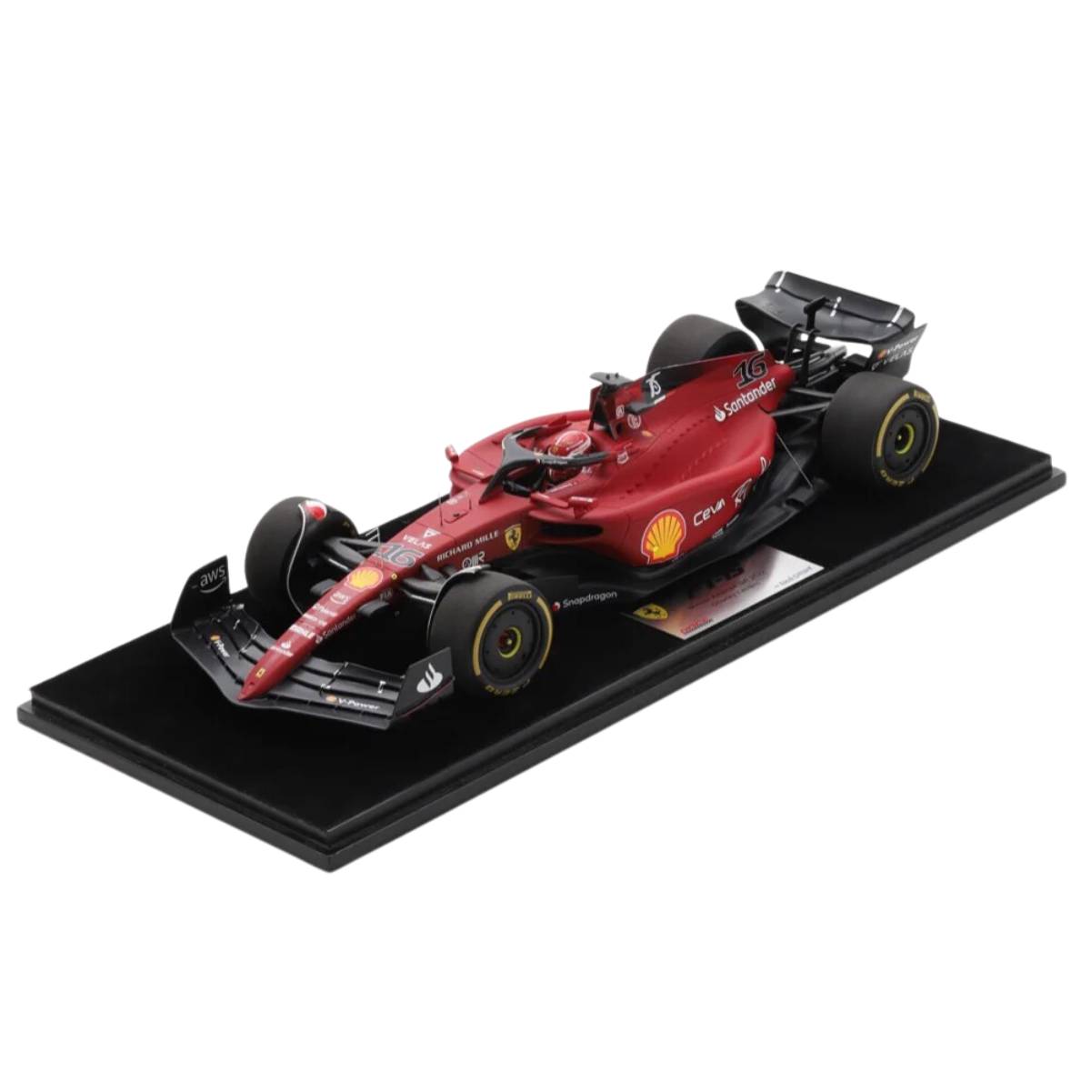 Ferrari F1-75 No.16 Winner Austria GP 2022 - Charles Leclerc - 1:18 Scale Resin Model Car