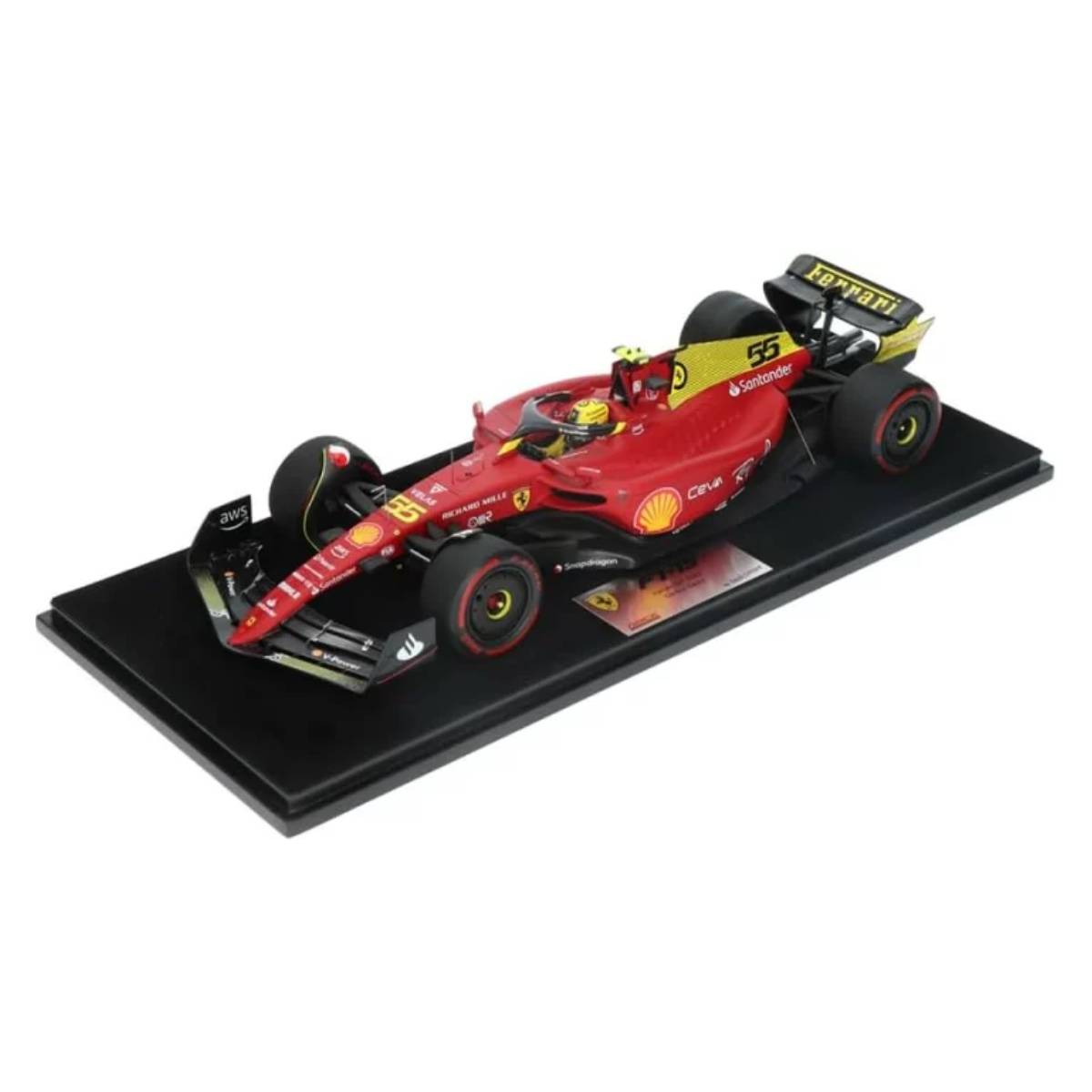 Ferrari F1-75 No.55 Italian GP 2022 - Carlos Sainz - 1:18 Scale Resin Model Car