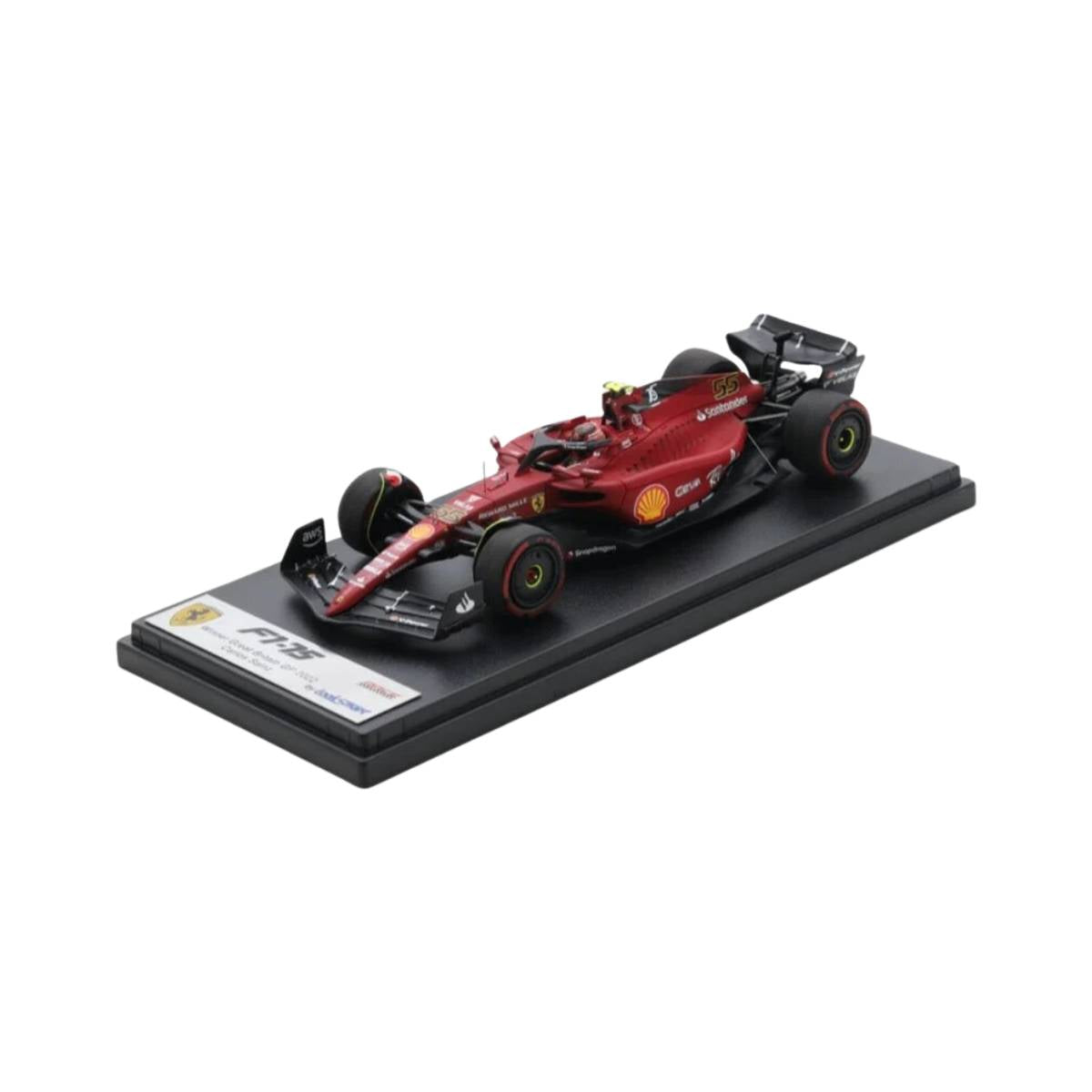 Ferrari F1-75 No.55 Winner Great Britain GP 2022 - Carlos Sainz Jr. - 1:43 Scale Resin Model Car