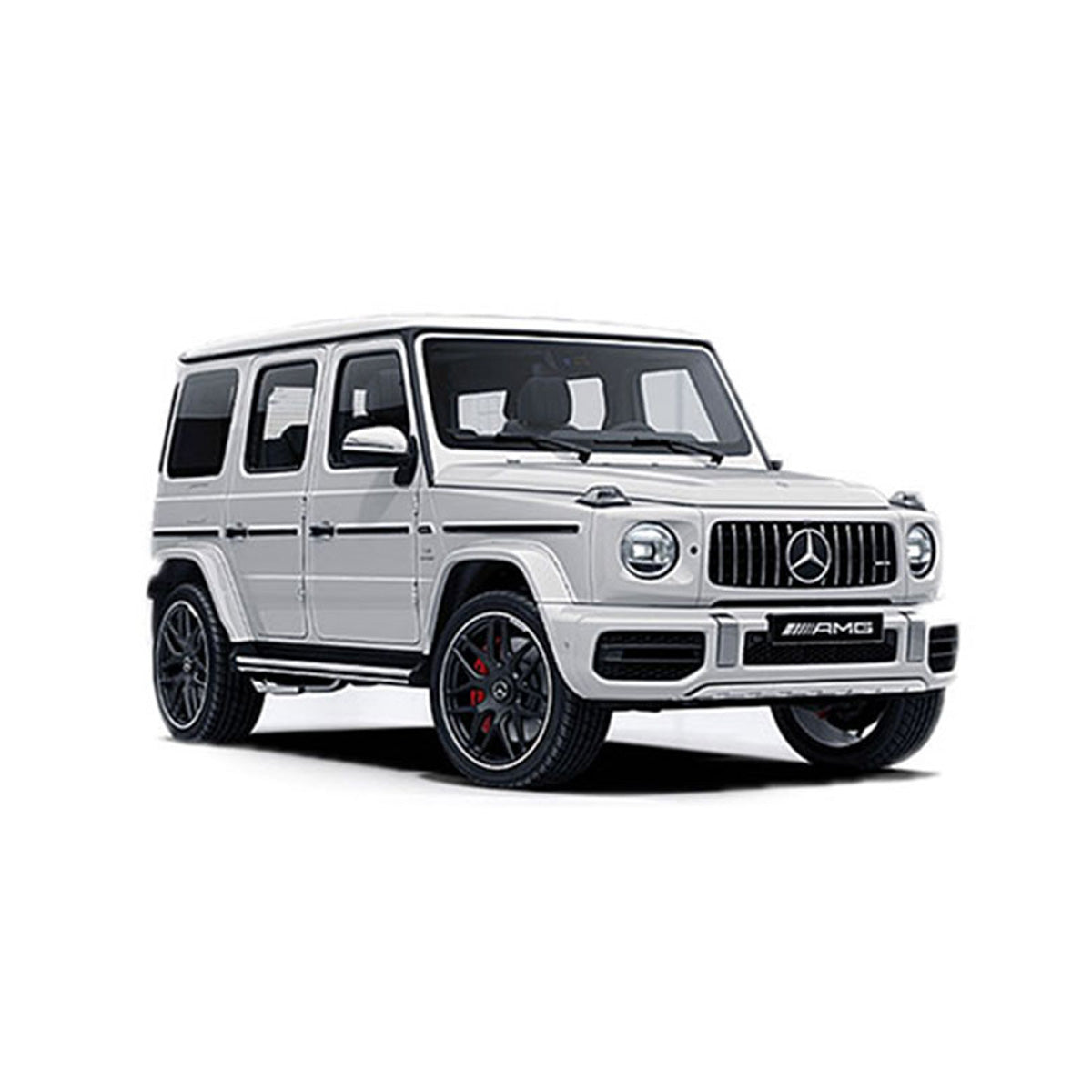 MERCEDES-AMG G63 - 2018 - WHITE - 1:18 Scale Diecast Model Car