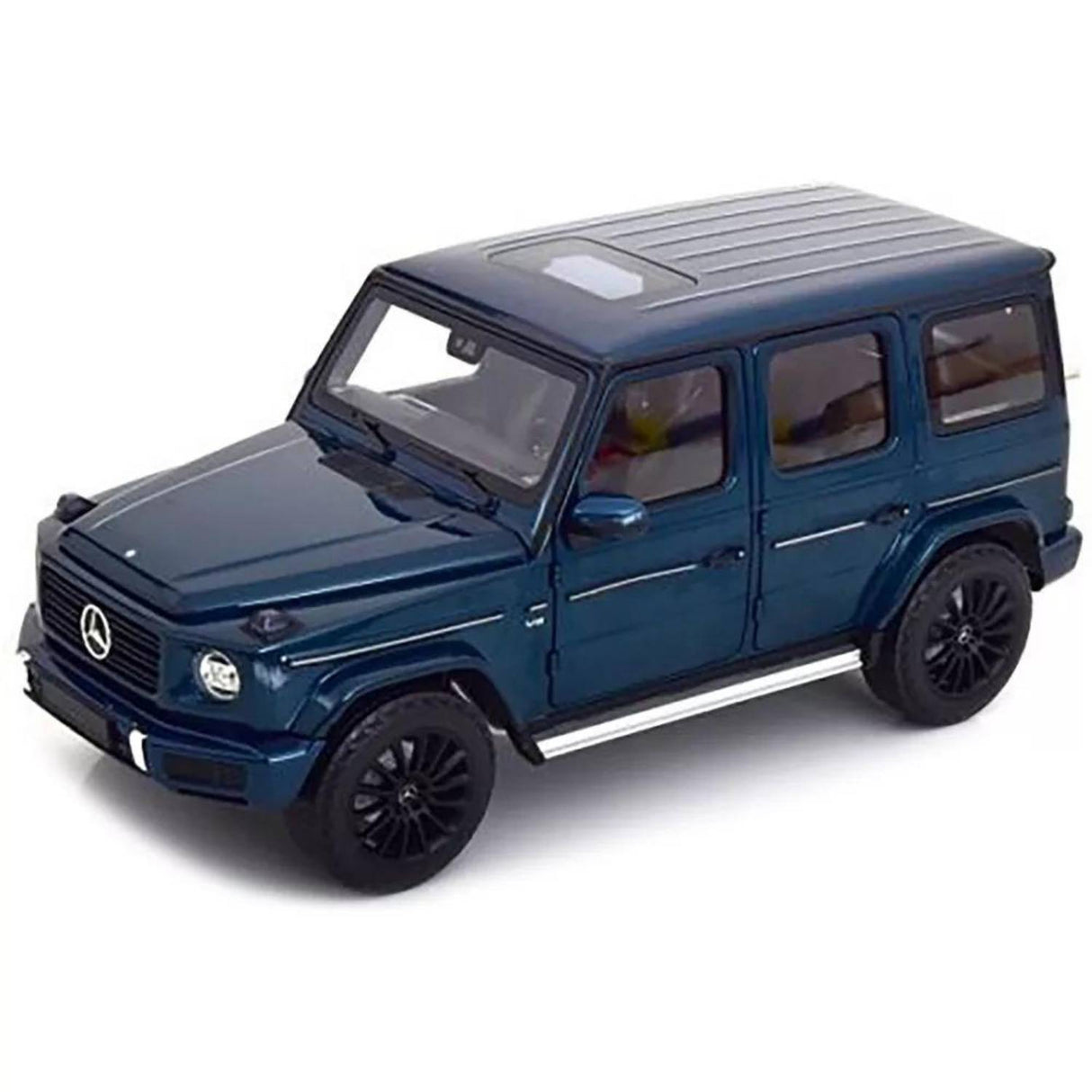 MERCEDES-BENZ G-CLASS (W 463) - 2020 - BLUE METALLIC - 1:18 Scale Diecast Model Car